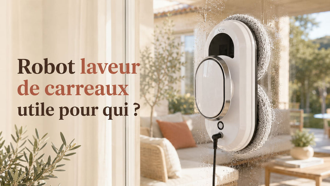 Robot laveur de carreaux et nettoyeur robotisé  pour qui est-ce vraiment utile