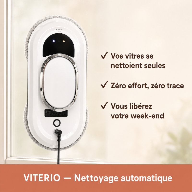 robot laveur de vitre automatique - gain d'énergie  pour une maison nette