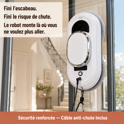 robot laveur de vitre automatique - gain de temps et d'énergie au quotidien pour une maison propre