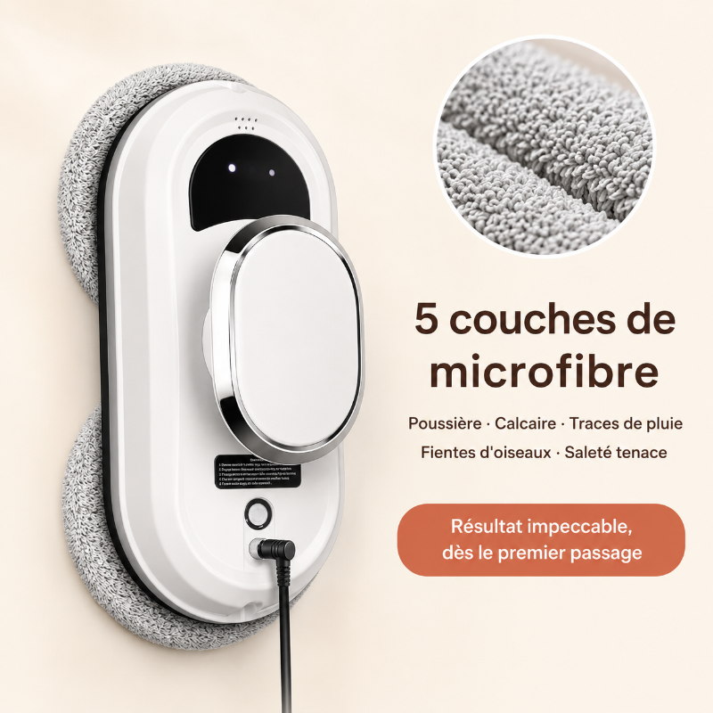robot laveur de vitre automatique - gain de temps et d'énergie au quotidien pour une maison saine 